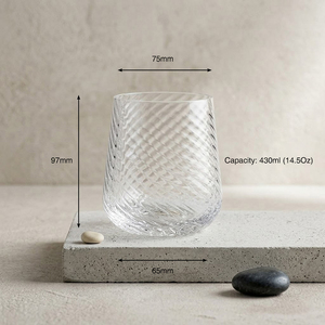 [Holar] Gobelets en plastique transparents réutilisables de 14 oz, fabriqués à Taïwan, pour événements extérieurs et bistrots (vente en gros) - Product Image 3