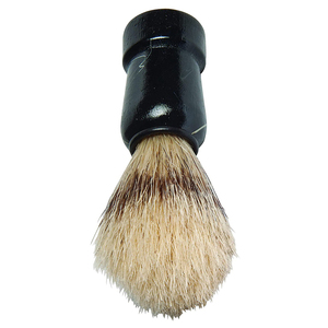 Wholesale Wood Handle Facial Beard Cleaning Brush Black Color Smooth Portable Shaving <b>Cream</b> Brush Badger Beard Brush - Product Image 6