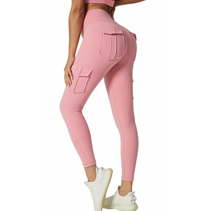 Leggings Deportivos de Cintura Alta para Mujer, Tejidos y con Estampado Personalizado - Product Image 3