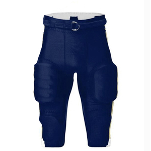 Ensemble de maillots de football américain personnalisés, bleu marine et orange, col en V, manches courtes, tissu respirant, numéro 24 sur le devant - Product Image 6