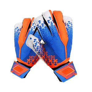 Football Goalkeeper Gloves Full Finger Non-Slip Breathable PU Material Finger Thumb Protection Adjustable Wrist <b>Strap</b> Glove - Product Image 5