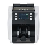 Machine de comptage de billets avec capacité de détection de contrefaçon UV/MG/IR/DD/DBL/HLF/CHN, écran TFT, capacité de 1200 billets/minute, haute valeur ajoutée