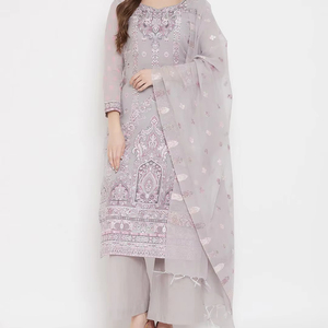 Wholesale Cotton Unstitched Dress Material - Elegant Styles