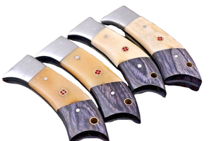 Premium Damascus Steel Chef <b>Knife</b> Set with Wood & Resin Handle Design for Home <b>Kitchen</b> Cooking Food Preparation Chef <b>Knife</b> Sets - Product Image 4