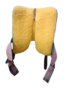 FAB LEATHERS Selle Western de roping en cuir véritable, style logo personnalisé, faite à la main, avec arceau en fibre de verre et quincaillerie en SUS304/nickelé pour - Product Image 2