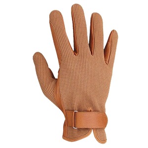 Gants d'équitation respirants de qualité supérieure avec grip antidérapant et doigts compatibles avec les écrans tactiles pour une pratique équestre confortable - Product Image 2