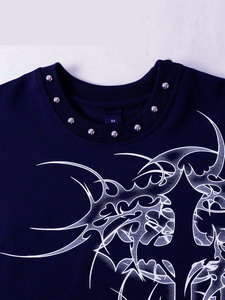 Camiseta sin mangas de alta calidad para hombre, cuello redondo, estampado gráfico, transferencia térmica, algodón, para todas las estaciones, para entrenamiento, a bajo precio. - Product Image 6