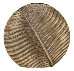 Vase de table en aluminium à l'aspect antique de style moderne, décor élégant à la maison, pot de fleur, matériau métallique conçu pour la vie à la maison - Product Image 4