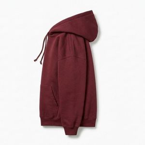 <b>Men</b> <b>Oversized</b> <b>Fleece</b> <b>Hoodies</b> with Warm Brushed Lining Durable Stitching Loose Silhouette and Comfortable Construction for Winter - Product Image 3
