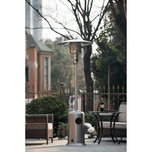 Calentador de Patio Portátil de Propano de 47,000 BTU y 88 Pulgadas con Quemador de Acero Inoxidable y Ruedas de Grado Comercial para Uso en Exteriores - Product Image 2