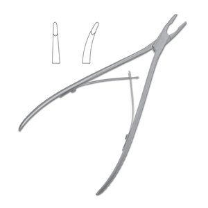 Rongeur de Hueso LEMPERT de Alta Calidad, Recto, de Acero Inoxidable, Instrumento Quirúrgico Ortopédico de Precisión para Cortar y Recortar Huesos - Product Image 1