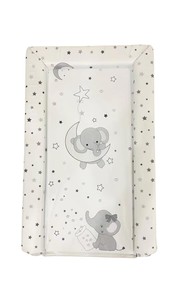 Superficie espaciosa para cambiar pañales de bebé con capa interior de espuma afelpada y cubierta exterior de PVC impermeable para cambiar pañales sin esfuerzo - Product Image 1