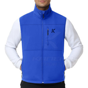 Gilet Softshell Décontracté Respirant Hiver Moderne Vêtement d'extérieur avec Tissu Léger et Col Montant - Product Image 3