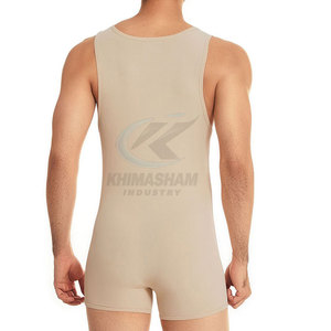 Vente en gros de maillots de lutte personnalisés de haute qualité en spandex/polyester 220g, séchage rapide, légers, pour la vente en ligne - Product Image 2
