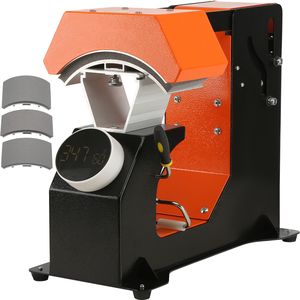 Pressa Termica Automatica 3-in-1 per Cappelli con 3 Piastre Intercambiabili (6.6\" X 2.7\", 6.6\" X 3.8\", 6.1\" X 3\") 110V con Piastra a Rilascio Automatico - Product Image 5