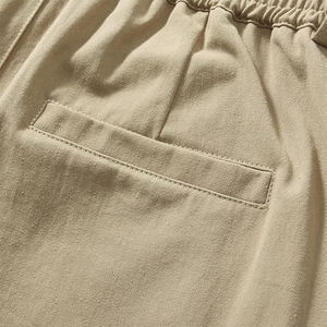 Pantalones Vaqueros Casuales de Mezclilla para Hombre, de Alta Calidad, Ligeros, Cintura Elástica, Ajuste Holgado y Cómodo, Diseño Sólido, Combinables con Todo - Product Image 4