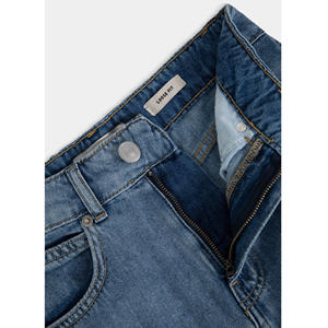 Short en jean pour homme en gros, 100% coton, délavé moyen, coupe droite, style décontracté streetwear, pour les vacances, personnalisable OEM, pour adulte - Product Image 5