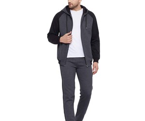 Survêtements de sport décontractés pour hommes, à fermeture éclair intégrale, personnalisables, pour la course et les sports d'hiver – Vente en gros - Product Image 4