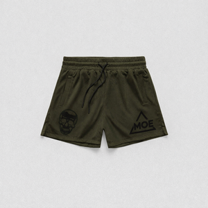 Pantalones Cortos Deportivos de Malla para Hombre, con Gráfico de Calavera Personalizado, Cordón Elástico, para Gimnasio y Entrenamiento, Producción de Marca Privada - Product Image 3