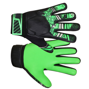 Guantes de Portero de Fútbol de Cuero Profesionales Personalizados de Fábrica, Antideslizantes, Transpirables, Ajustables, Equipo de Entrenamiento al por Mayor - Product Image 2