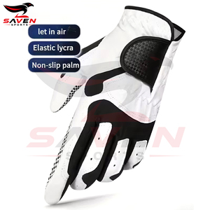 Premium Breathable <b>Golf</b> Gloves For Men Non-Slip Grip Durable Performance Adjustable Wrist <b>Strap</b> Gloves for All Weather Play - Product Image 4