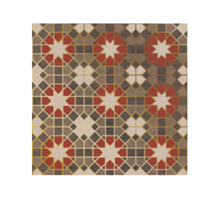Azulejos Decorativos de Cerámica con Diseño Retro Francés para Baño, Sala de Estar y Decoración del Hogar, con Motivos Florales - Product Image 2