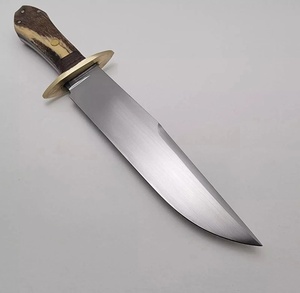 Couteau Bowie artisanal à lame fixe, couteau de chasse, lame en acier de qualité supérieure, couteau de survie en plein air avec manche en bois, Pasha Enterprises - Product Image 3