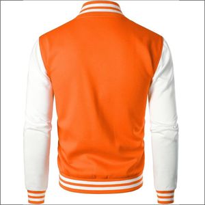 2025 New Design Casual Varsity <b>Jacket</b> for Men High Quality Customised <b>Leather</b> Size CollegeBaseballjacket for men - Product Image 3