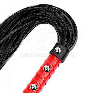 Leather Riding <b>Flogger</b> for Equestrian Sports Lightweight Professional Horse Riding Whip with Comfortable Grip Handle Handmade - Product Image 4