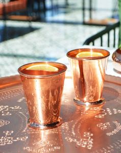 Plain Copper Glass Tumbler Manufacturer Ayurvedic Drinking Water Cup Bulk Supply Metal <b>Drinkware</b> Export - Product Image 2