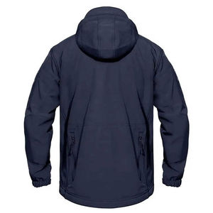 Chaqueta cortavientos impermeable para hombre, para uso en exteriores, diseñada para resistir la lluvia, la nieve, el aire frío y condiciones de viento fuerte. - Product Image 2