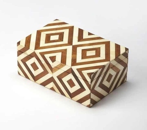 Designer Bone Inlay Jewelry <b>Storage</b> <b>Box</b> Luxury Handmade Wooden Organizer for Women Fashion Accessories - Product Image 5