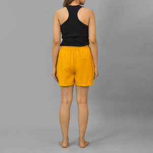 Pantalones Cortos Casuales de Verano para Mujer, 100% Algodón, Color Sólido, Bolsillos Laterales, Corte Regular, Pantalones Cortos Deportivos para Mujer - Product Image 2