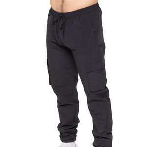 Chándal con Capucha Negro para Hombre, Chaqueta Completa con Bolsillos Laterales, Corte Regular, Estilo Deportivo Informal, Ropa de Otoño, Poliéster Ligero - Product Image 4