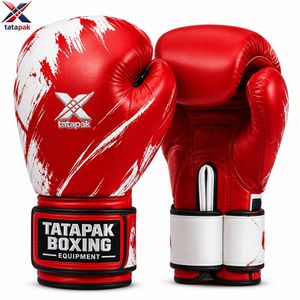 Gants de boxe et de MMA professionnels en cuir PU, personnalisables avec logo, couleur unie, vente en gros d'usine pour 2026 - Product Image 1