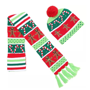 Bonnet de Noël lumineux à LED avec pompon tricoté – Chapeau d'hiver festif et chaud unisexe pour fêtes saisonnières – Accessoire de tête - Product Image 4