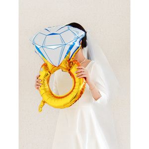 ลูกโป่งแต่งงานแหวนขนาดเส้นผ่าศูนย์กลาง - Product Image 1