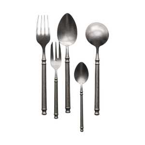 Juego de Cubiertos de Metal de Estilo Vintage, 5 Piezas, para el Hogar, Bodas, Fiestas y Restaurantes, al Mejor Precio - Product Image 5