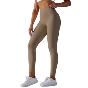 Comprar Venta caliente Leggings de Yoga para las mujeres de cintura alta de nailon Atlético Yoga Pantalones Oem Fitness Workout Legging 2025 - Product Image 4
