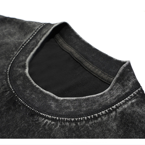 Fabricante de Camisetas Lisas con Lavado Ácido, Bordado Personalizado, Impresión de Logotipo, Diseño Personalizado, Camisetas con Lavado Ácido Personalizadas - Product Image 2