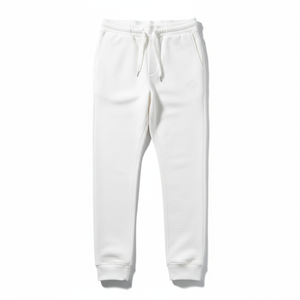 Pantalon de sport décontracté pour homme de haute qualité, grande taille, taille mi-haute, coupe ample, brodé, service OEM, en molleton peigné - Product Image 2