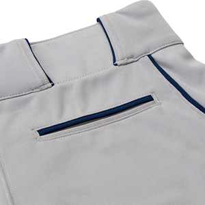 Pantalones de Béisbol y Sóftbol para Hombre, Tallas Grandes, Casuales, Cintura Media, con Botones, Negros, Venta al Por Mayor, Servicios OEM y ODM, Tallas Personalizadas - Product Image 5