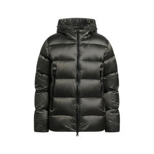 Fully Customized Men's Waterproof Canvas Puffer <b>Jackets</b> Polyester Wadding Filled Winter DDP Shipping - Product Image 1