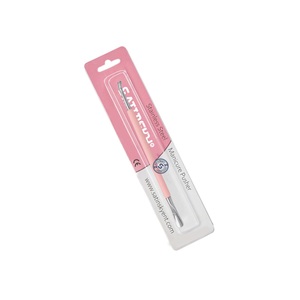 Pousse-cuticules en acier inoxydable pour l'élimination des peaux mortes, qualité salon, double extrémité, réutilisable, outil de manucure et pédicure premium - Product Image 6