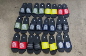 Pantuflas de PVC para el Hogar, Parte Superior de Ante Sintético, Antideslizantes, Transpirables, Ligeras, para Todas las Temporadas - Product Image 2