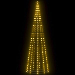 Albero del cono di natale 330 decorazioni bianche calde 3x10 ft luci di natale impressionanti - Product Image 4