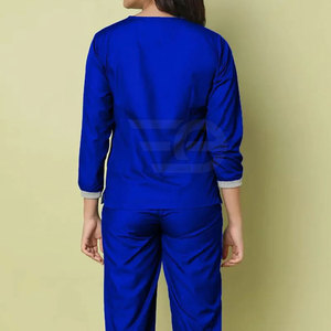 Medical Scrubs <b>Set</b> Professional Hospital Uniform Nurse <b>Doctor</b> Clinic Breathable Soft Comfortable Workwear - Product Image 6