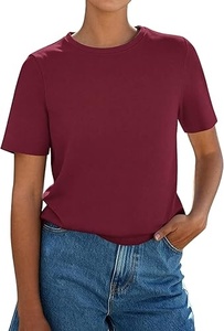 เสื้อยืดผ้าฝ้ายคุณภาพสูงสำหรับผู้หญิง - Product Image 4