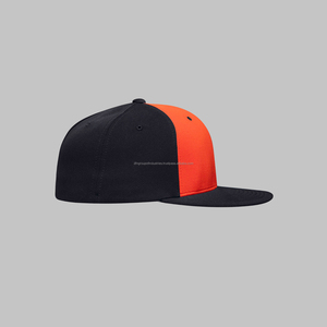 Cadre de logo de broderie 3D personnalisé de haute qualité 6 panneaux incurvé Bill Snapback Cap Sportif Style américain Tissu Matériel à carreaux - Product Image 4
