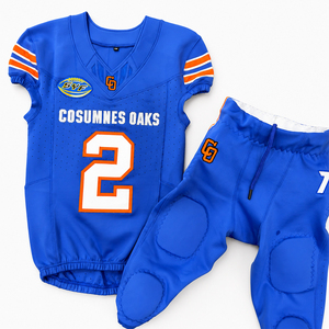 Maillot de football américain léger à faible MOQ, entièrement sublimé, en tissu mesh, pour hommes et jeunes, uniforme d'équipe de sport d'hiver, nom du joueur - Product Image 5